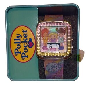 Polly Pocket Watch By Mattel & Accutime Watch Company - Brand New LIGHTS UP ⌚️